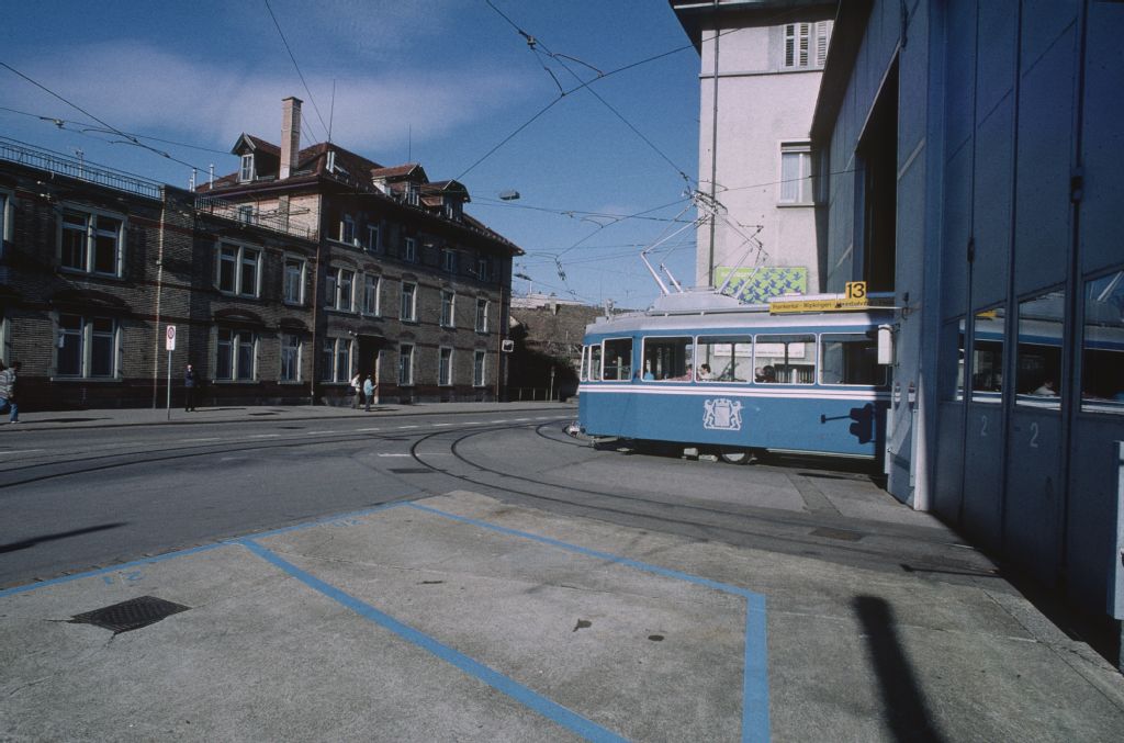 Zurich, streetcar, trolley, VBZ, Be 4/4