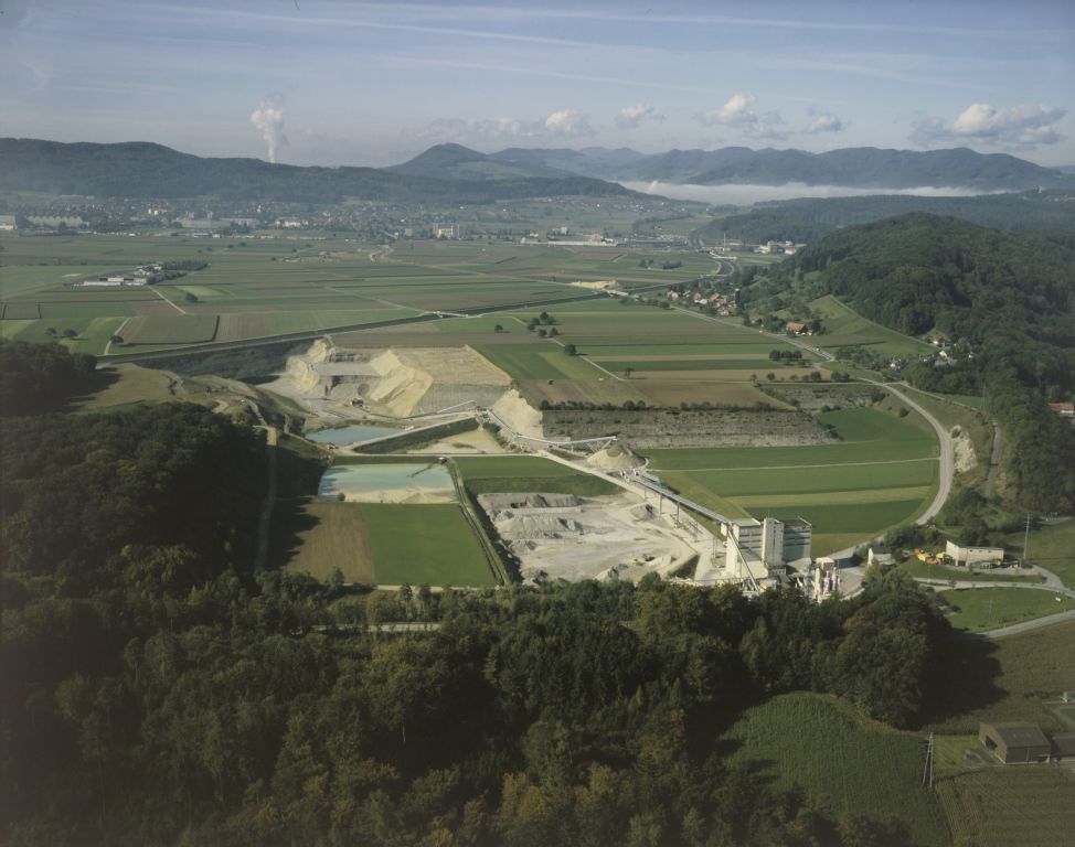 Mülligen, Hauser AG gravel plant