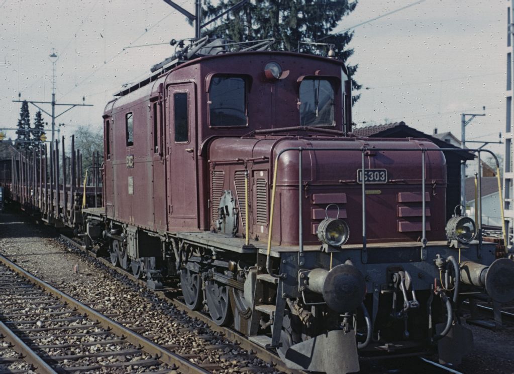 Switzerland, SBB locomotives, De 6/6, Seetal 1967