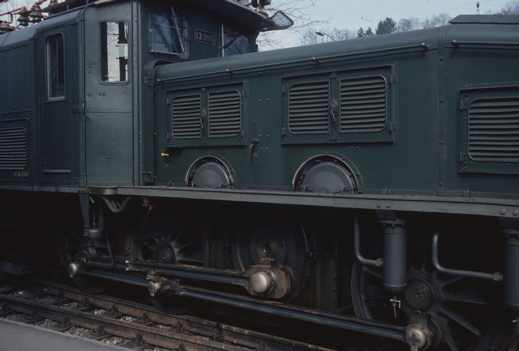 Lucerne, Museum of Transport, SBB electric locomotives, VHL: Crocodiles 1979 XHS, VL