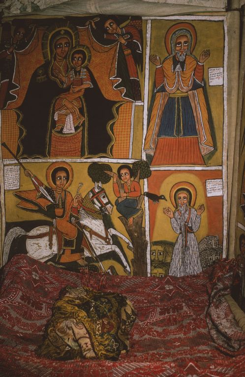 Ethiopia, Geneta Mariam, good condition saint banner