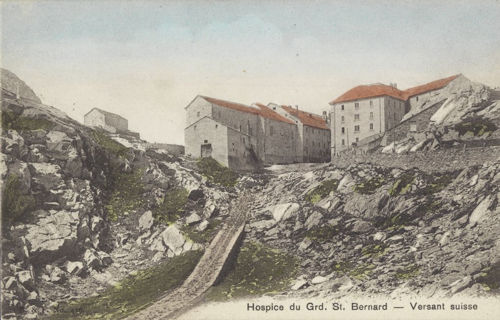 Hospice du Grd. St. Bernard, Versant suisse