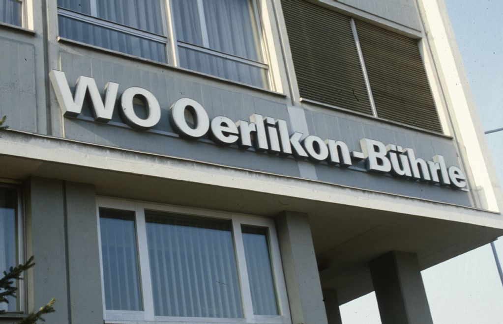 WO Oerlikon-Bührle, machine tool factory, signet