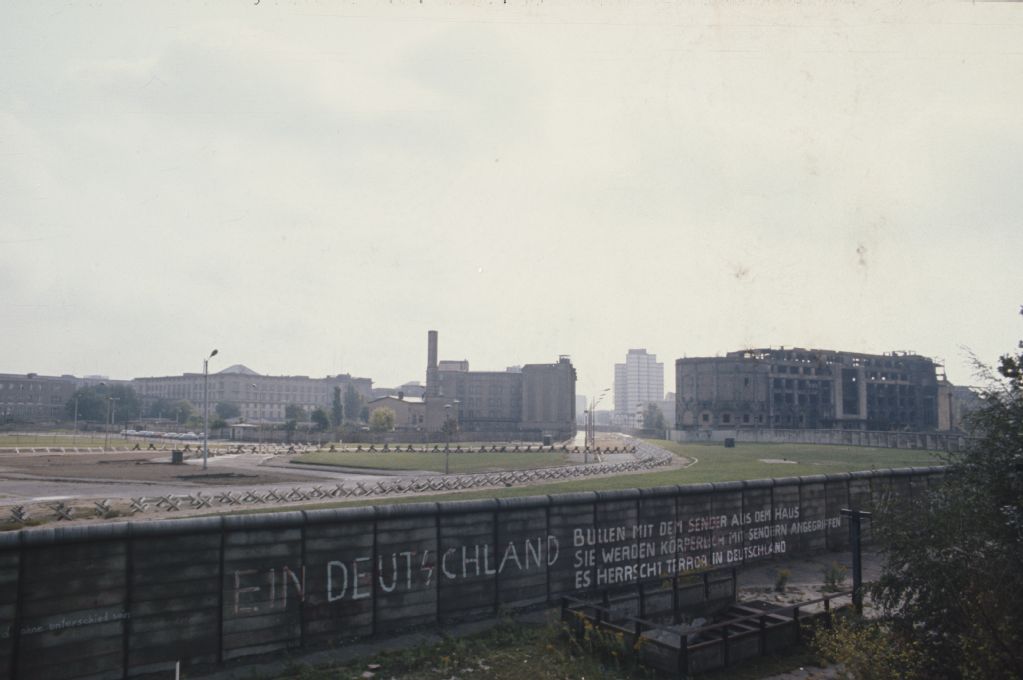Berlin, cleared areas around Potsdamer Platz and Leipziger Platz