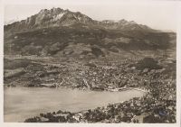 Lucerne, aerial view
