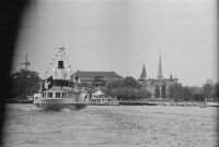 Zurich, maiden voyage of the renovated steamship "Stadt Rapperswil