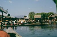 Burma, Inle Lake, the floating market of Tharlay
