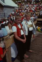 Appenzeller in traditional costumes