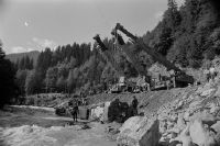 Recovery of the RhB locomotive Ge 4/4 II No. 619 from Landquart