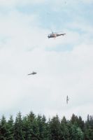 HM 002, Etang de la Gruère, helicopter, wood clearance