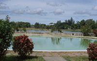 Burma, Rangoon, Inya Lake Hotel, swimming pool