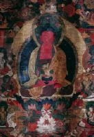 Tibetan Than-Ka : Buddha Amitabha, infintine light