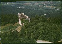Habsburg, Habsburg Castle, view to northwest (NW)