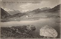 Simplon-Kulm, Lac de Rotelsch et les Alpes bernoises