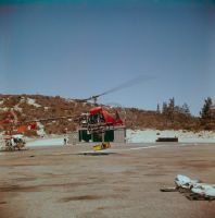 California, Gabriel Mt. , Helicopter for Fire Fighting