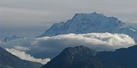 Fog over the Simplon Pass