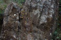 Herring-bone cross-bedding, Nebida Formation, Punta Manna Member