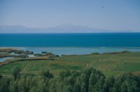 Lake Van from Van Kalesi, Anatolia