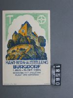 Canton. Bern Exhibition Burgdorf, Aug. 1 - Oct. 15, 1924, Trade, Industry, Horticulture