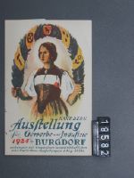 Canton. Bern. Burgdorf Exhibition, Aug. 1 - Oct. 15, 1924, Trade, Industry, Horticulture