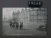 Edinburgh, Royal Review, Sept. 18th, 1905, The King Leaves Holyrood Palace