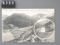 Sücca, spa, in the Principality of Liechtenstein, 1450 m above sea level with the Naafkopf u. Samina Valley