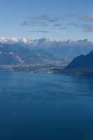 Bouveret with Lake Geneva