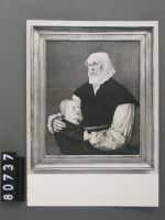 Regula Gwalther, daughter of the reformer Zwingli with her child Anna (1549)