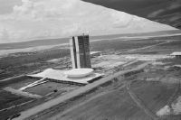 Brasília, Palácio do Congresso Nacional, view to east-northeast (ENE)