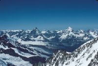 Breithorn, Matterhorn, Dent Blanche