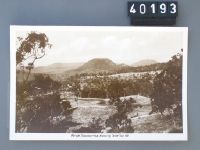 Range, Toowoomba, Showing Table Top Mt.