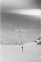 Monthly survey 31.3. - 5.4.55 (H. and V. Röthlisberger, A.K. Büchi): Water value determination, ski tour to Geisshorn.