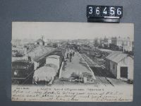 Palmerston, N, Arrival of Express train