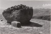 One of three relief stones at Sayhuite 3600 m between Abancay and the Rio Opurimac, dating from the Inca culture