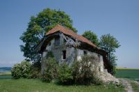 Schmitten (FR), house near shooting range
