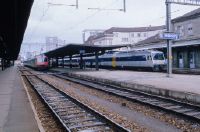 Fribourg, train station, SBB regional trains, type NPZ