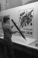 Zurich, Museum für Gestaltung, exhibition "Unknown - Familiar", lead holder "Fixpencil" in large format