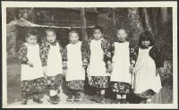 Nikko, Japanese youth in front of kindergarten