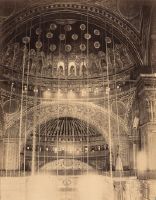 Cairo, dome vault in Mohammed Ali Mosque