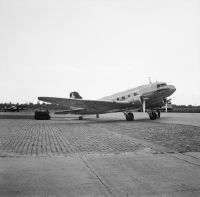 Douglas DC-3-227A, HB-IRO on the ground in Geneva-Cointrin