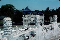 Beijing, view from sky altar to sky vault and temple