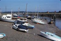 South coast, Rye, low tide in harbor