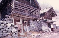 Arvigo, Calanca Valley, stable before reconstruction