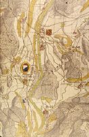Diessenhofen, map Conrad Gyger 1667