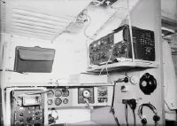 Onboard radio system of a Douglas DC-4 of Swissair