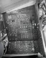 Cockpit of a Convair CV-990 of Spantax