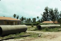 Dar es Salam, water pipe concrete
