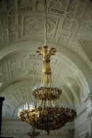 Leningrad, Winter Palace, chandelier