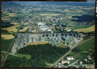Niederhasli, Frevlig tank farm, container storage, view to the west-northwest (WNW).