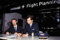 Captain Dieter Schlund, Swissair Pilot in Flight Planning